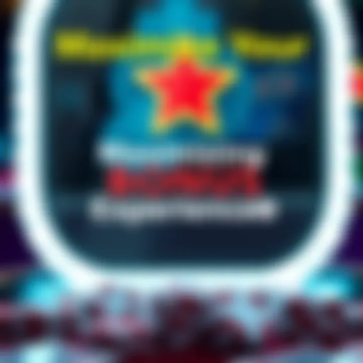 Maximizing Your Bonus Experience A graphic showing tips for maximizing the use of no deposit bonuses