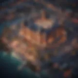 Map highlighting the geographical context of Ignition Casino