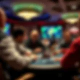 Intensive training session with poker strategies